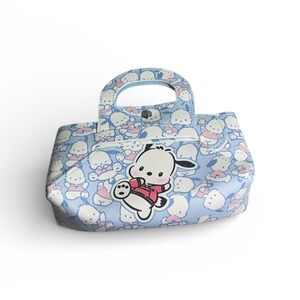 Pochacco Blue and White Tote Bag
